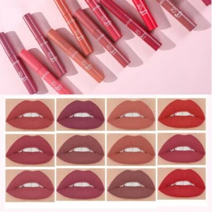 Makeup 3pcs Lipstick Set Matte Liquid Lipsticks Waterproof Non-stick Cup S2T8 - Picture 1 of 22