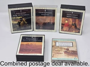Collection of Penguin Audiobooks classics x 16 Cassettes - Picture 1 of 6