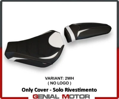 Savar 1 Ultragrip Saddle Cover White (WH)T.I. MV AGUSTA F3 2012 > 2020 - Image 1 of 2
