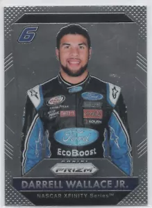 2016 Panini Prizm NASCAR Sprint Cup Series #34 Bubba Wallace Jr. FORD RACING 48 - Picture 1 of 1