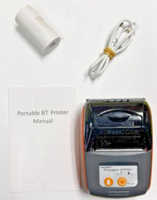 GOOJPRT PT-210 Portable Thermal Printer Handheld 48mm Receipt Printer - Image 1 of 4
