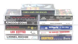 #2 Cassette Tapes Lot Of 11 Different Rock Pop Metal Country Jazz Blues Various - Picture 1 of 6
