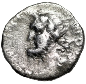Roman Civil War of 68-69 AD AR Denarius "Jupiter Optimus Maximus & Vesta" Rare - Picture 1 of 5