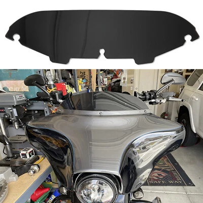 Parabrisas de 4,5" Batwing para Harley Touring Street Electra Tri Glide Foto 1 de 4