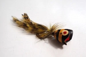 Peck's "Special Popping Minnow" 7000 Queen Bee RL Size 1/0 Chattanooga Tennessee - Picture 1 of 5
