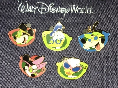 WDW Cast Lanyard Series Sunglasses 5 Pin Set - Image 1 of 3