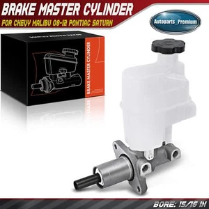 1x Brake Master Cylinder for Chevrolet Malibu 08-12 Pontiac G6 08-10 Saturn Aura - Picture 1 of 9