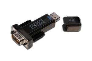 10x Digitus® USB 2.0 an Seriell Konverter, 0,8m - Afbeelding 1 van 1