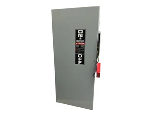 GE TH3362 Fusible Safety Disconnect Switch 600VAC NEMA3R 3 POLE - Picture 1 of 5