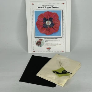 La Todera Designs Cross Stitch Embroidery Needle point Kit "Plate Dahlia Brooch" - Picture 1 of 7