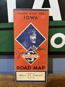 1935 Skelly Road Map: Iowa USED - Picture 1 of 2