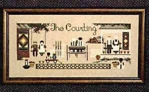 The Courting by Told In A Garden cross stitch pattern - Picture 1 of 1