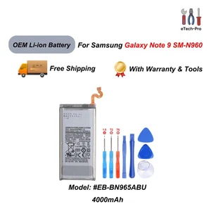 OEM Li-ion Internal Battery Replacement For Samsung Galaxy Note 9 SM-N960 - Picture 1 of 2