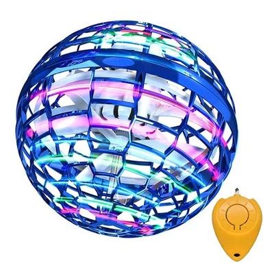 Hoverball Fliegender Ball,Magic Spinner Flugball Mini Drohne mit LED Licht USB - Bild 1 von 4