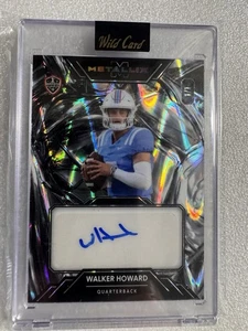 Walker Howard-QB-1TC-Louisiana 1/1•2025 Wild Card Metallix-Pro-Look Edición FB - Imagen 1 de 2