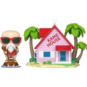Funko Pop! Town #46 Dragon Ball Master Roshi con Kame House - Juego de figuras de vinilo - Imagen 1 de 6