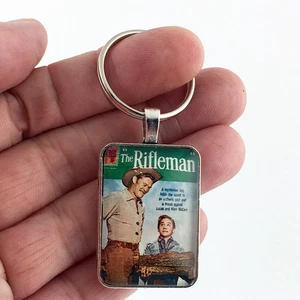 THE RIFLEMAN #10 Comic FUNNY SUGGESTIVE "Big Wood" COVER Key Ring or Necklace - Bild 1 von 11