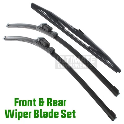 Front & Rear Windscreen Wiper Blades Set For Vauxhall Astra J Mk6 2010-2016 - Image 1 of 4