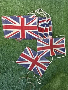Rare Original WW2 Union Flag Bunting - British Made - Picture 1 of 14
