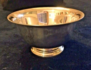 Sterling Silver Bowl By Tiffany & Co. Etched “1917 Forbes 1987” - Picture 1 of 10