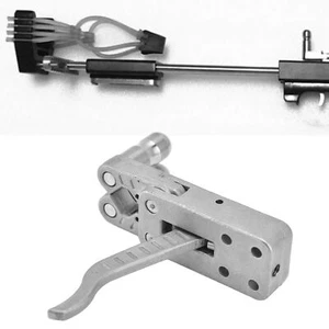 Edelstahl Slingshot Release Gerät DIY Katapult Gewehr Trigger mit Schrauben - Bild 1 von 12