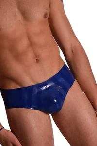 Polymorphe Latex Brief Rubber Underwear Briefs Royal UN-015ASTR 9 - Picture 1 of 8