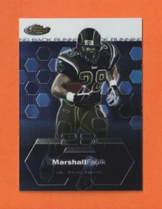 2003 TOPPS FINEST MARSHALL FAULK #27 ST. LOUIS RAMS - Picture 1 of 2