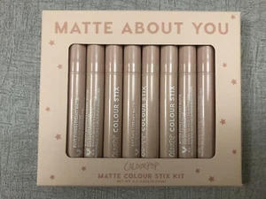 Colourpop Matte About You Colour Stix Kit Brand New Authentic 8 Shades - Picture 1 of 2