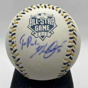 Max Scherzer Autograph JSA 2016 All Star Game signed OML Ball Mvp Nationals - Picture 1 of 3