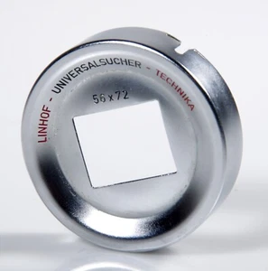 BLENDE 6x7 SUCHER LINHOF MASK 6x7 56x72 LINHOF VIEW FINDER - Bild 1 von 3