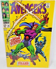AVENGERS #52 GRIM REAPER 1ST APPEARANCE BLACK PANTHER JOINS TEAM *1968* 6.5