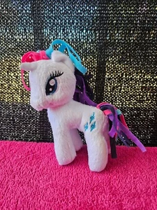 Peluche My Little Pony rarità diamante arcobaleno bianco 6" di Hasbro Funrise 2014 - Foto 1 di 6