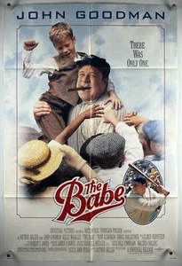 BABE RUTH Movie Poster (VF+) One Sheet 1992 26 3/4x39 3/4 New York Yankees 22967 - Picture 1 of 12