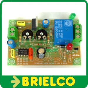TEMPORIZADOR CICLICO A RELE 12V AJUSTABLE DE 1 MINUTO A 3 HORAS BD6907 - Imagen 1 de 1