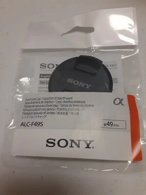 Sony JAPAN Original Camera Lens Front Cap 49mm ALC-F49S - Image 1 of 2
