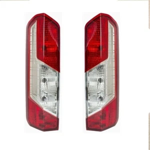 Pair REAR TAIL LIGHT LAMP LENS LEFT & RIGHT FOR FORD TRANSIT MK8 2014  ONWARDS - Picture 1 of 6