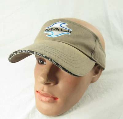 SOMBREROS HAWAIANOS Parasol Maui Bordado Caqui Talla Única Foto 1 de 4