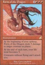 4x Form of the Dragon ~ Heavily Played Scourge MTG Magic x4 4 UltimateMTG Playse