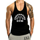 Mens Gym Stringer Bodybuilding Tank Tops Workout Muscle Vest Sleeveless Shirts