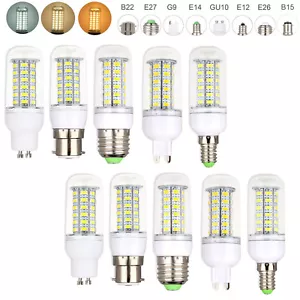30X LED Corn Bulb Lights E27 E26 E12 E14 G9 GU10 7W 9W 12W 15W 18W 5730 SMD Lamp - Picture 1 of 17