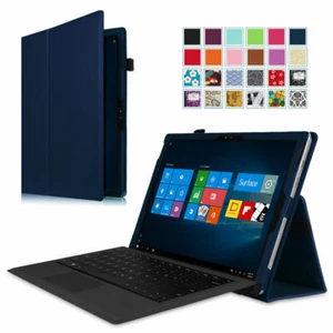 Case For Surface Pro 7 Plus / Pro 6 / Surface Pro 2017 / Pro 4 Folio Stand Cover - Picture 1 of 35
