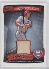 2010 Topps Peak Performance Relics Chase Utley #PPR-CU