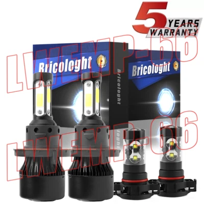 Faros antiniebla LED blancos para Chevrolet Camaro cupé 2 puertas 2010-2013 Foto 1 de 4