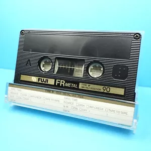 🍒 1x FUJI FR METAL 90 * IEC IV Tipo 4 * Cinta Cassette Cassette кассета * 1989 - Imagen 1 de 4