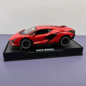 2024 Lamborghini Revuelto Diecast Model With Display - 1:32 Scale - Red - Picture 1 of 8