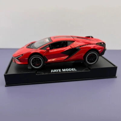 2024 Lamborghini Revuelto Diecast Model With Display - 1:32 Scale - Red - Image 1 of 4