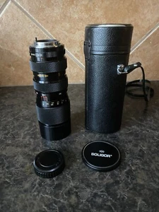 Soligor 80-200mm Camera Lens 1:3.5 Made In Japan With Caps And Case - Picture 1 of 7