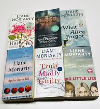 6 Liane Moriarty Books lot~9 Perfect Strangers~Big Little Lies~Apples Never Fall