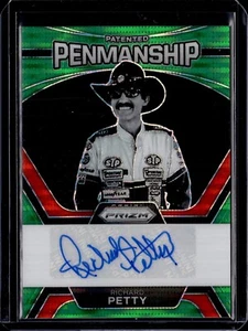 2024 Prizm Racing Patented Penmanship Green Auto Richard Petty 09/25 SSP PPA-RPY - Picture 1 of 2