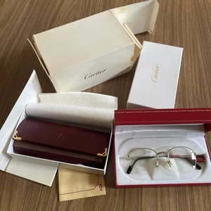 Auténtico. Nuevas gafas/gafas de sol Cartier vintage 15L. T8100.233 - Imagen 1 de 10